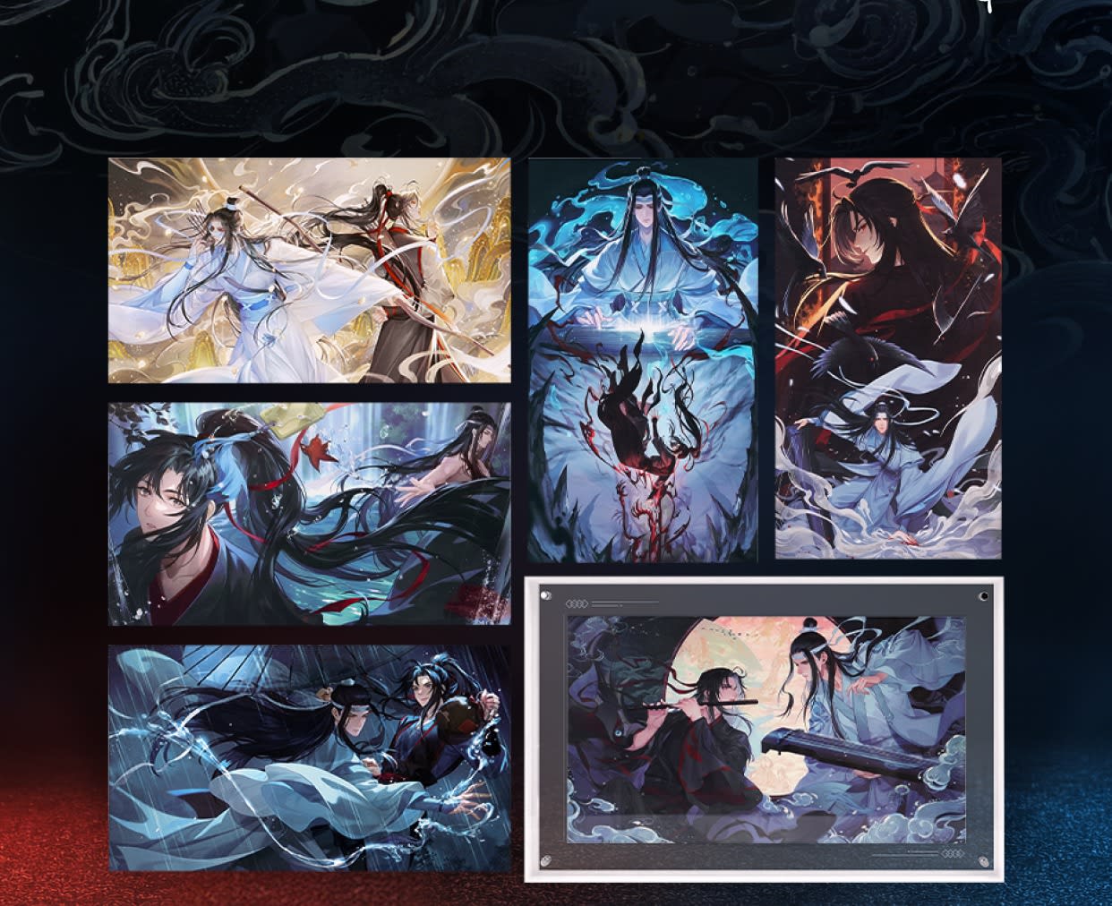 LAST) Acrylic Frame Art Box