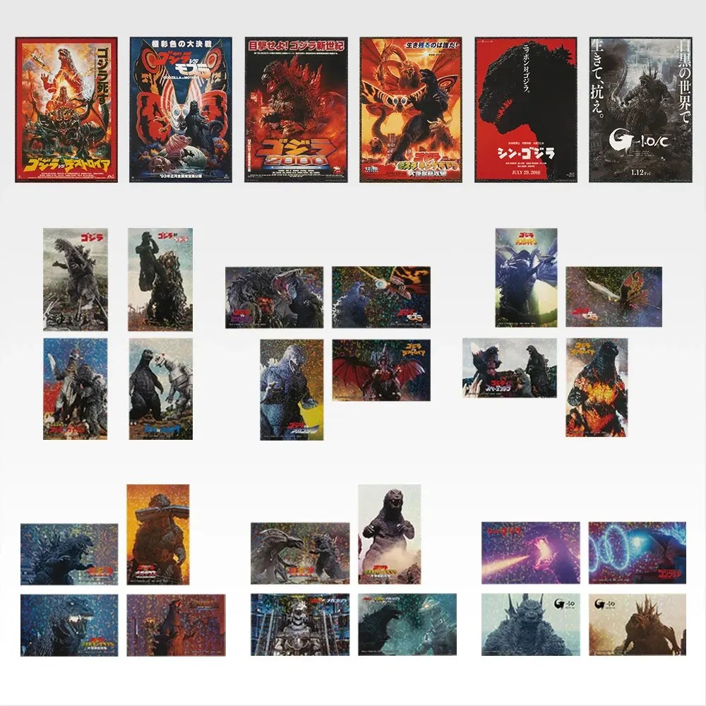 F) Poster/Sticker Set