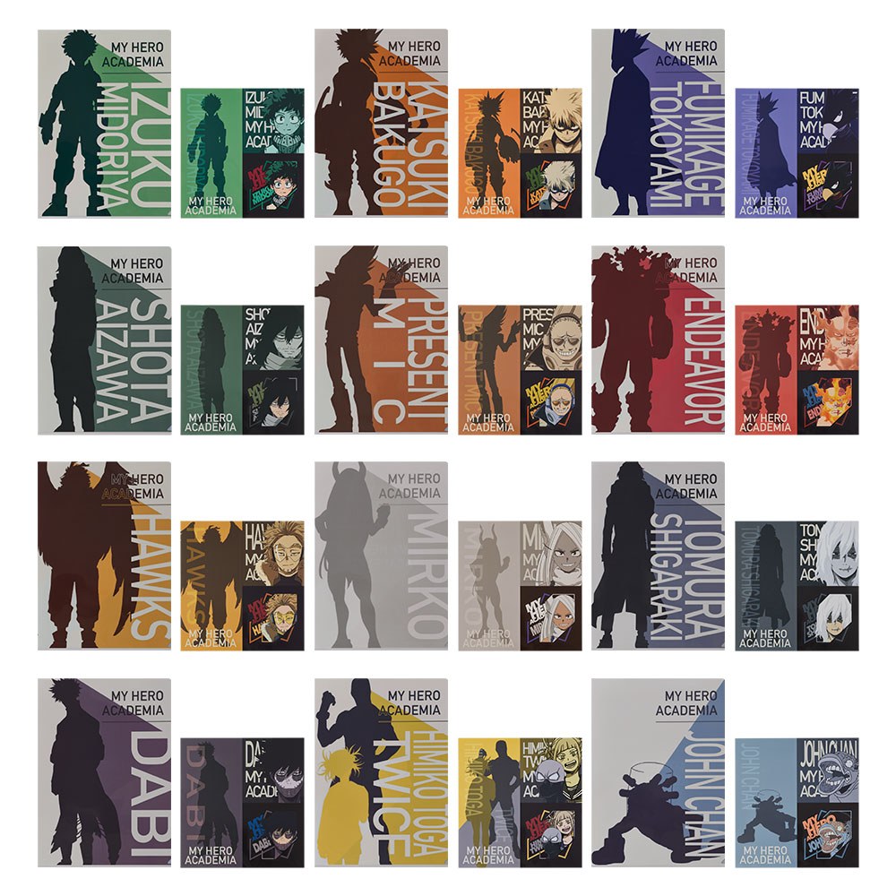 J) Folder/Sticker Set