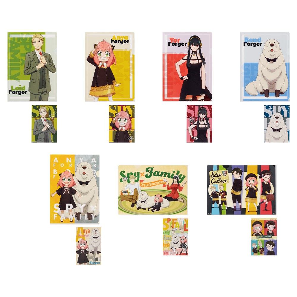 F) Folder & Postcard