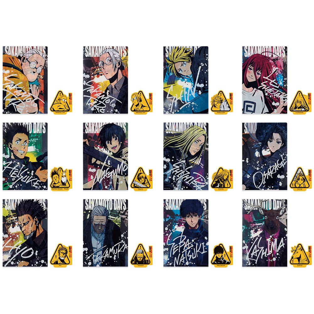 J) Folder&Sticker Set