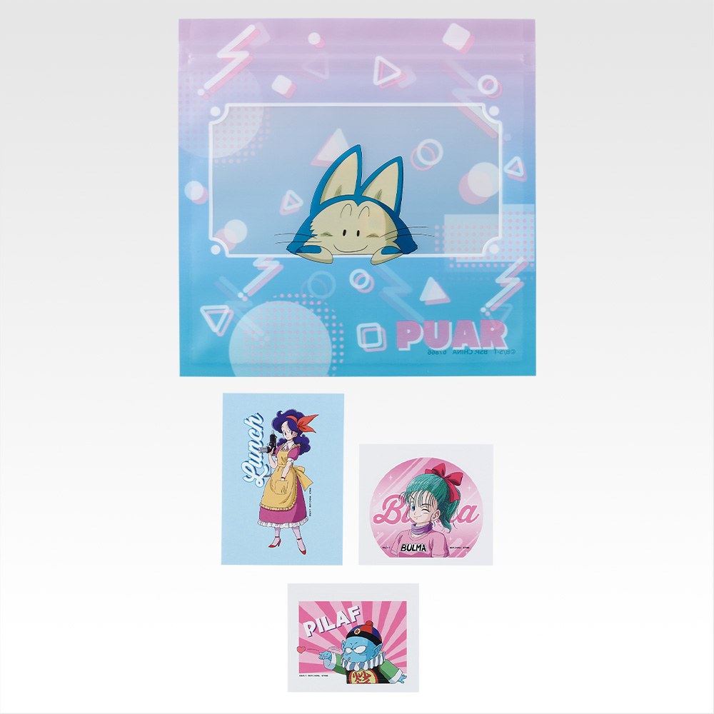I) Zipper Bag/Sticker