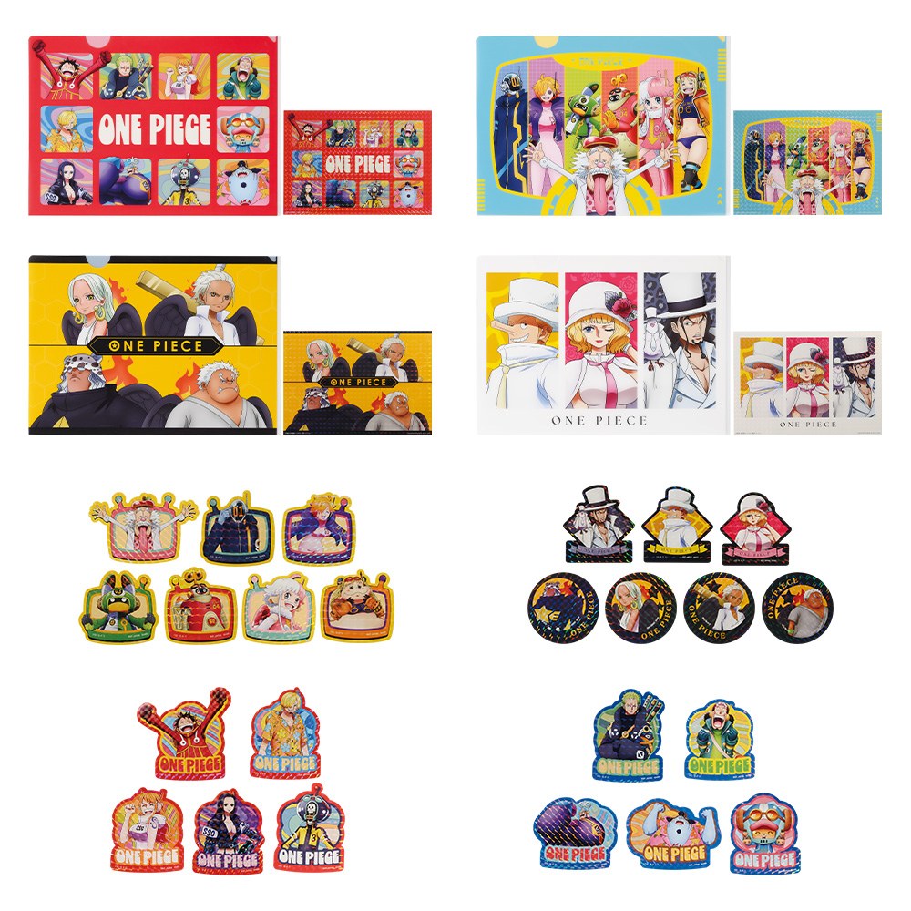 K) Folder & Sticker set