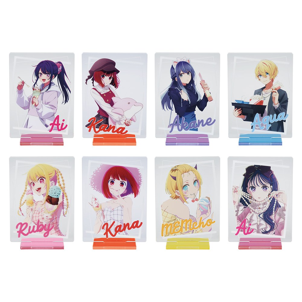 J) Acrylic Stand