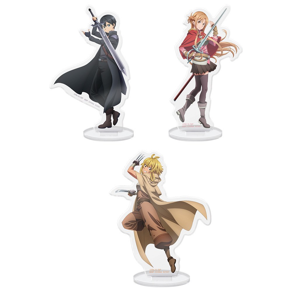 F) Acrylic Stand
