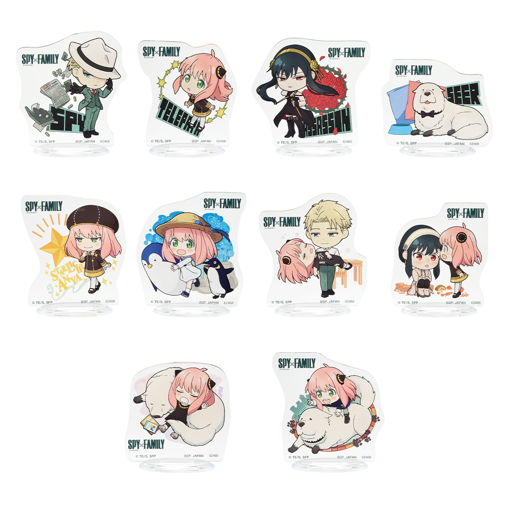 H) Acrylic Stand