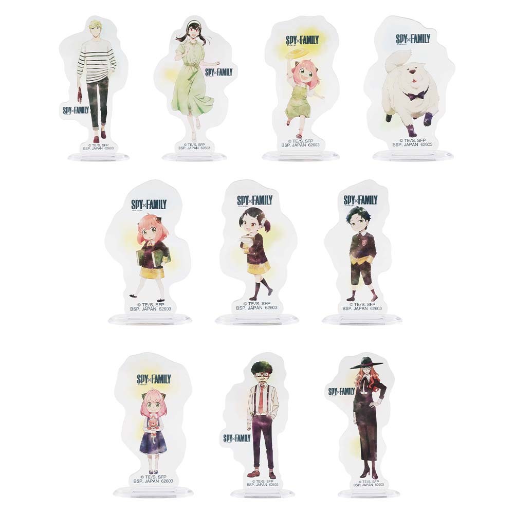 F) Acrylic Stand