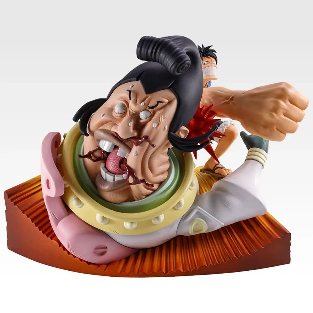 A) Luffy VS Saint Charloss Figure